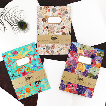 Beachcomber Notebook Pack By Also The Bison | notonthehighstreet.com