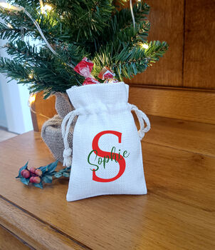 Personalised Christmas Small Gift Bag, 5 of 8