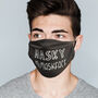 Unisex Slogan Face Mask, thumbnail 1 of 5