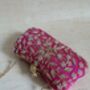 Hot Pink Frog Clasp Clutch, thumbnail 9 of 12