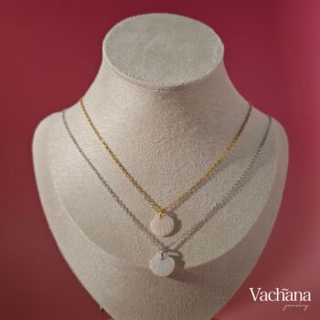 Minimal Shell Pendant Necklace, 2 of 7