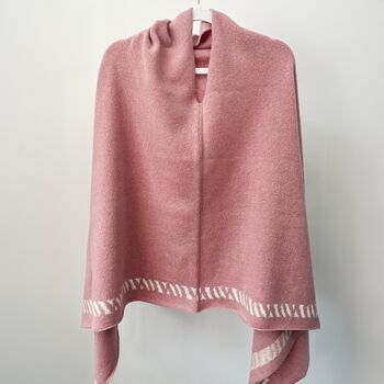 Lambswool Knitted Poncho, 10 of 12