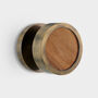 Contemporary Internal Door Knobs With Wood Insert, thumbnail 7 of 12