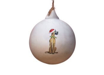 Great Dane Ceramic Bauble, 2 of 2