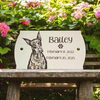 Bespoke Photo Engraved Memorial Plaque, 2 of 3