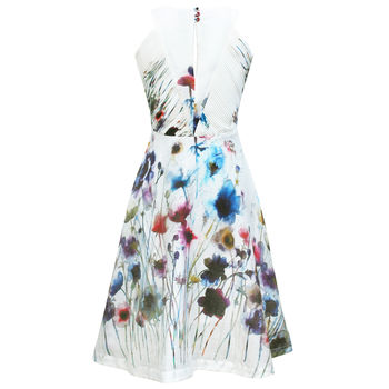 Lavinia 50s Style Dress In Floral Print, 6 of 11