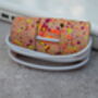 Splatter Painted Leather Cable Tidy, thumbnail 7 of 7