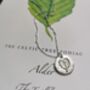 Tree Zodiac Necklace, Leaf Amulet, thumbnail 8 of 12