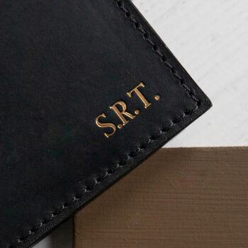 Personalised Leather Card Wallet, 7 of 12