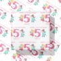 Personalised 5th Birthday Fairy Wrapping Paper, thumbnail 1 of 2