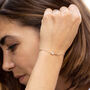 Give Confidence 'Confidence Is Key' Rose Gold Bracelet, thumbnail 7 of 8