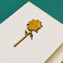Miniature Engraved Flower Mother's Day Card, thumbnail 10 of 12