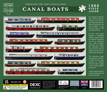 Canal Boats 1000 Piece Jigsaw, 2 of 3