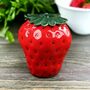 Stunning Strawberry Shape Storage Jar, thumbnail 4 of 7