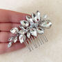 Delicate Silver Hair Comb, thumbnail 4 of 4