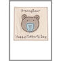Personalised Bear Mother's Day Card For Mum / Grandma, thumbnail 3 of 12