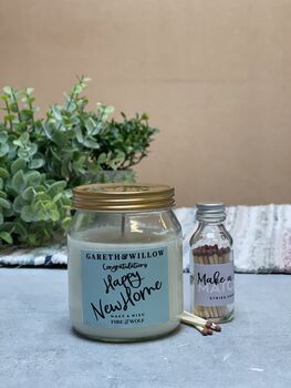 New Home Housewarming Candle Gift | Personalised, 4 of 4