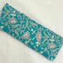 Handmade Sari Fabric Weighted Aromatherapy Eye Pillow, thumbnail 11 of 12