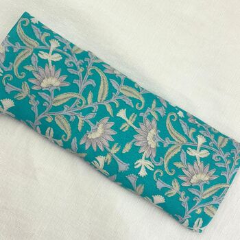 Handmade Sari Fabric Weighted Aromatherapy Eye Pillow, 11 of 12