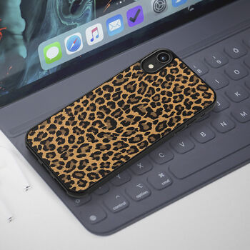 iPhone Case Leopard Print Personalised 12 13 14 15 Se, 2 of 2