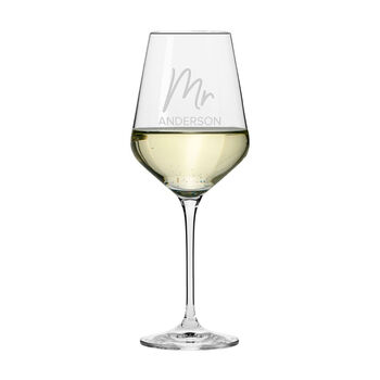 Personalised Couple’s Wine Glass, 4 of 4