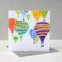 Take Off Balloons Birthday Card, thumbnail 8 of 9
