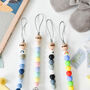 Personalised Rainbow Dummy Clip, thumbnail 4 of 7