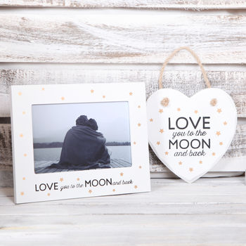Love You To The Moon And Back Photo Frame, 3 of 3
