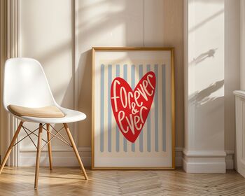 Forever And Ever Art Print, 8 of 8