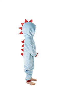 Fierce Dinosaur Onesie In Super Soft Fleece, 2 of 4