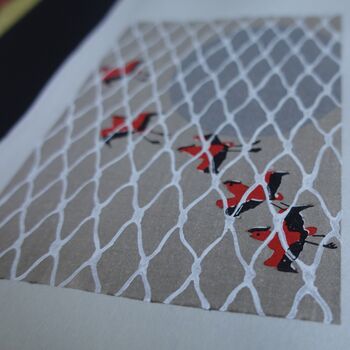Red Bird Art Print, 8 of 8