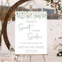 Wedding Choose A Seat Sign Pastel Green And White, thumbnail 3 of 6