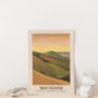 Kent Downs Aonb Travel Poster Art Print, thumbnail 3 of 8