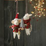 Felt Christmas Jumper Mouse Decoration, thumbnail 3 of 3