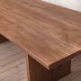 Millenium Oak Dining Table With Slab Legs, thumbnail 2 of 4