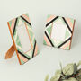 G Decor Pink And Green Rhombic Pattern Photo Frames, thumbnail 1 of 6