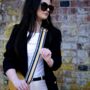 Mustard Yellow Dogtooth Stripe Bag Strap | Extra Long Crossbody Replacement Bag Strap, thumbnail 3 of 3