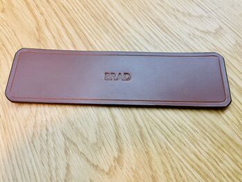 Personalised Hand Stamped Brown Leather Bookmark, 7 of 9