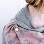 Personalised Cashmere Lace Embedded Scarf, thumbnail 5 of 8