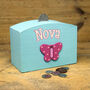 Personalised Money Box Butterfly, thumbnail 1 of 2