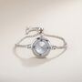 Stainless Steel Bangle Adjustable Bracelet Wrist Watch, thumbnail 1 of 7