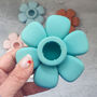 Cute Flower Shaped Concrete Candle Holder, thumbnail 10 of 10