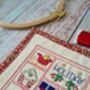 Christmas Advent Calendar Hand Embroidery Kit, thumbnail 5 of 12