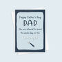 Garage Father's Day Card, thumbnail 3 of 4