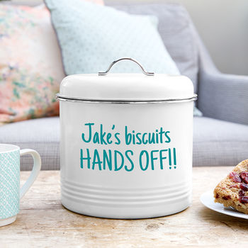 Personalised Biscuit Barrel, 4 of 6