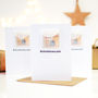 Pack Of Hashtag Cash Personalised Cash Christmas Card, thumbnail 1 of 4