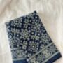 Patola Print Mashru Cotton Silk Scarf, Indian Print, thumbnail 4 of 10