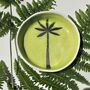Handmade Green And Gold Palm Tree Ring Dish, thumbnail 2 of 5