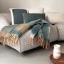 Zapotec Soft Green Recycled Throw, thumbnail 1 of 6