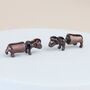 Dachshund Ear Jacket Stud Earrings Gift For Friends, thumbnail 1 of 4